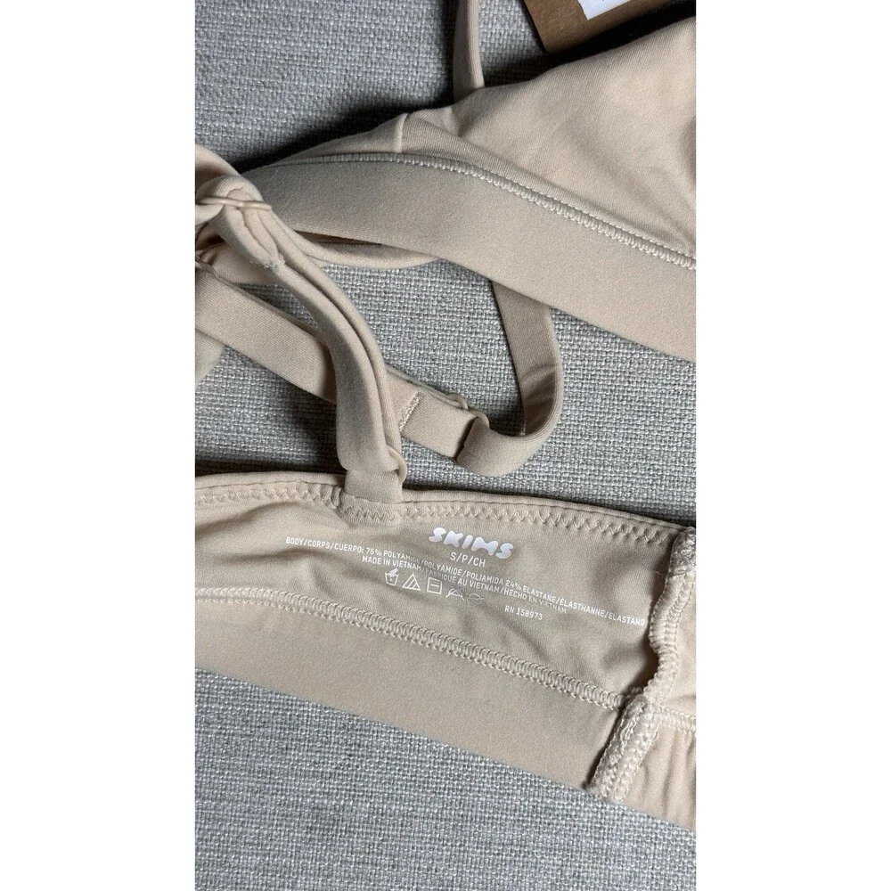 Skims Fits Everybody Triangle Bralette Size S - Picture 9 of 11
